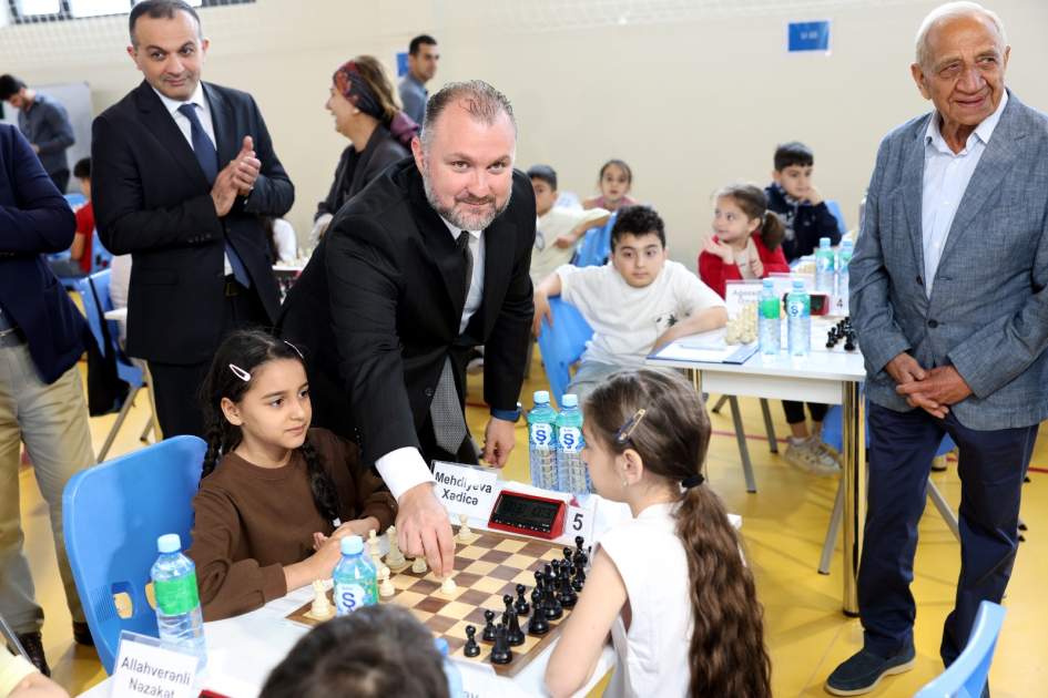 LANDAU Şahmat Festivalının açılış mərasimi keçirilib